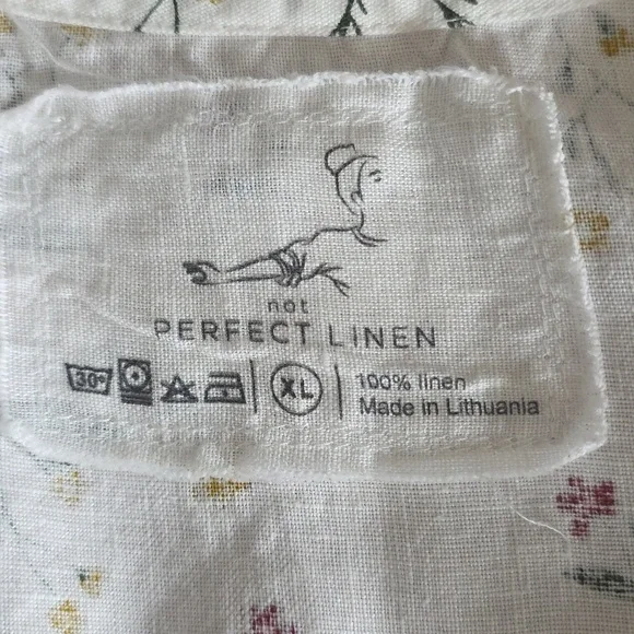 NOTperfectlinen ELMINA button-up linen shirt, Size XL - Picture 8 of 8